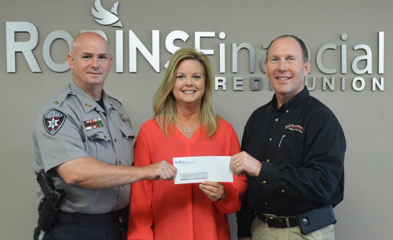 Robins Financial Credit Union supports Macon Regional Crimestoppers