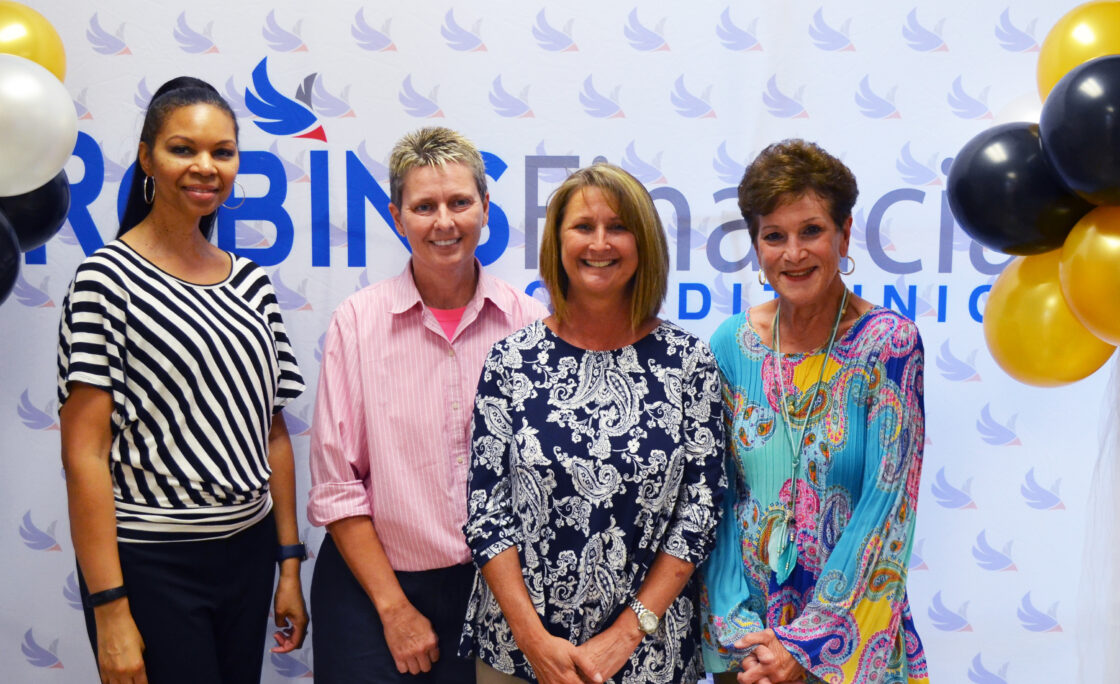 Robins Financial Credit Union recognizes employees for years of service
