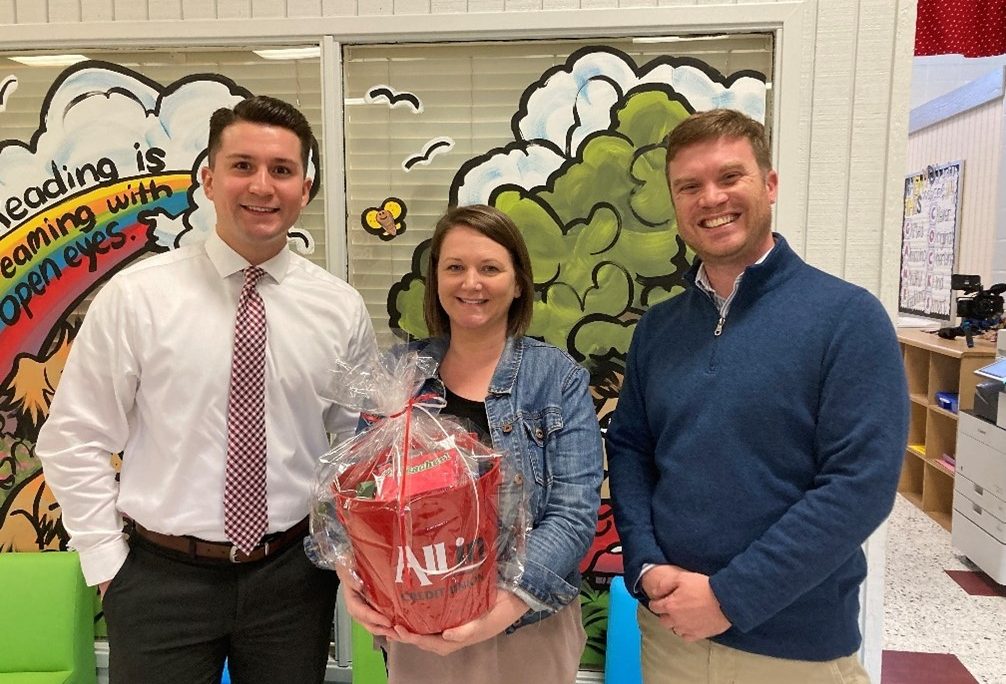 All In Credit Union and WTVY-TV Honor   Teacher of the Month