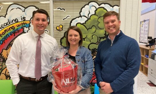All In Credit Union and WTVY-TV Honor   Teacher of the Month