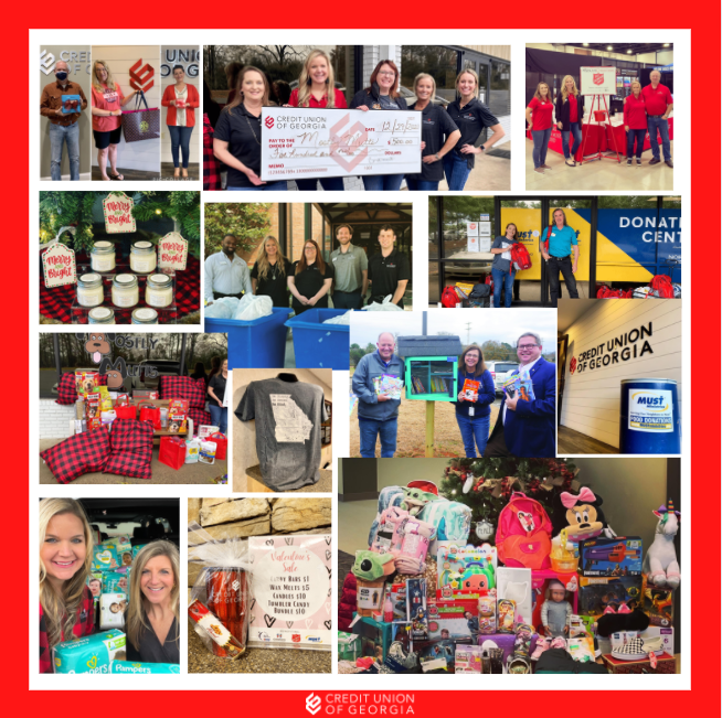 Credit Union of Georgia Donates Over $85,000 to Local Charities in 2021