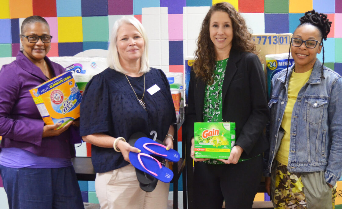Robins Financial Credit Union Provides Necessities for the Homeless