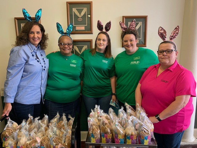 SRP FCU Staff Brings Easter Joy to Elderly Care Residents