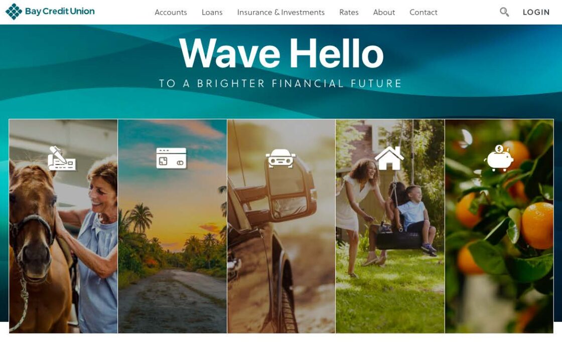 Bay Credit Union Launches New Website