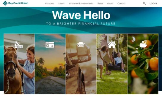 Bay Credit Union Launches New Website