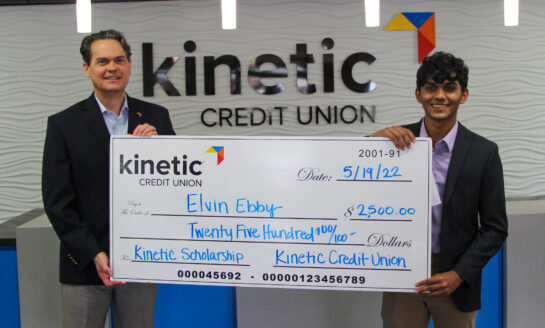 Kinetic Awards $5,000 in Annual College Scholarships to area Students