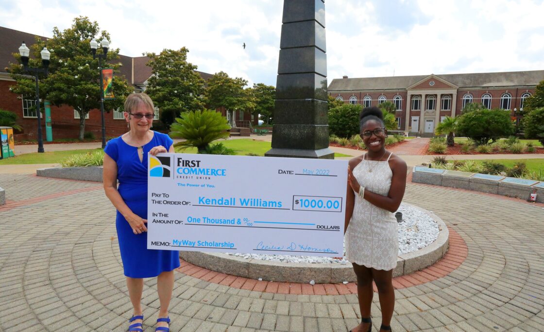 First Commerce Credit Union Awards Two $1,000 MyWay Scholarships to Local Students