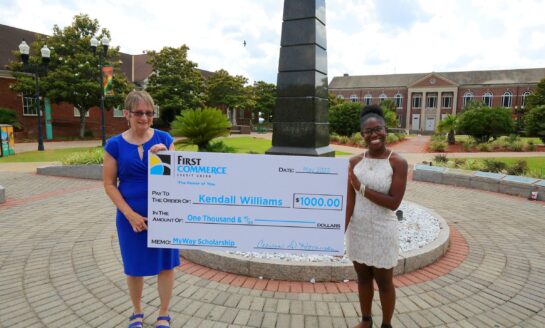 First Commerce Credit Union Awards Two $1,000 MyWay Scholarships to Local Students