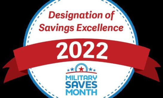 New Horizons Credit Union Earns the Designation of Savings Excellence Award by the National Military Saves Program