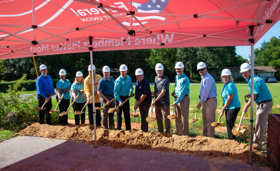 Eglin Federal Credit Union Breaks Ground on its New Pace Branch