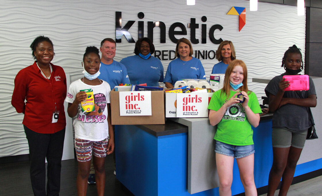 Kinetic Credit Union Celebrates a Month of Giving by Donating to Community Organizations