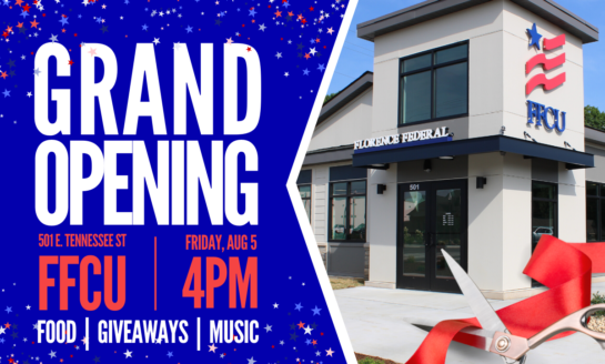 Florence Federal Credit Union Announces Opening of New Branch