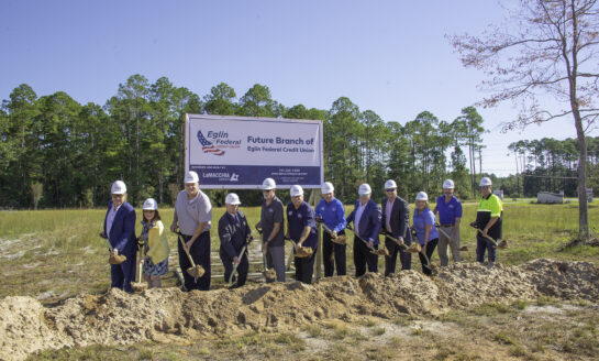 Eglin Federal Credit Union breaks ground on its new Freeport Branch