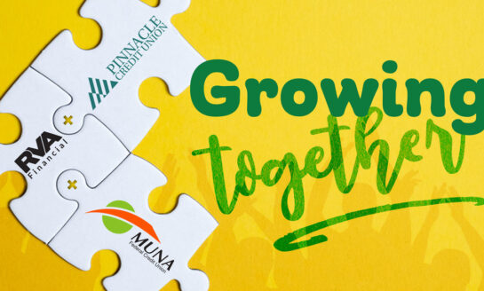 MUNA Federal Credit Union, Pinnacle Credit Union, and RVA Financial Mutually Announce their Intent to Merge