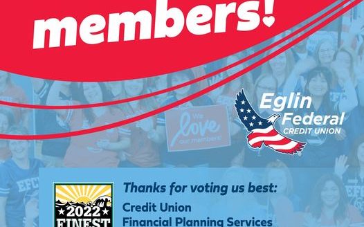 Eglin Federal Credit Union named 2022 Finest on the Emerald Coast in four categories