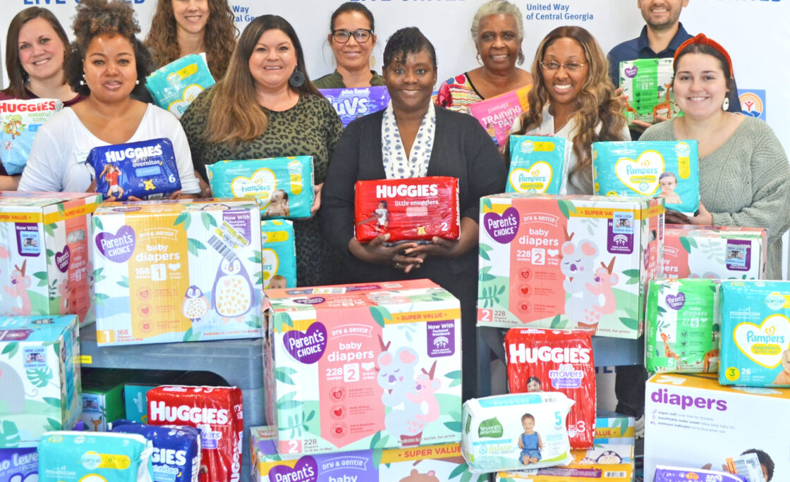 Robins Financial Credit Union Holds Diaper Drive