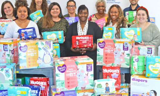 Robins Financial Credit Union Holds Diaper Drive