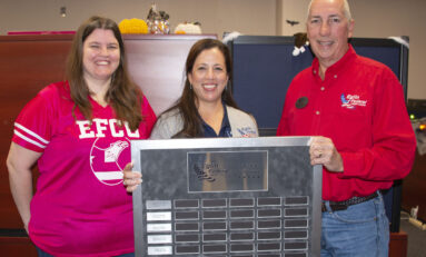 Joy Huckaby Receives Eglin Federal Credit Union's 5-Star Employee Award for the 3rd Quarter