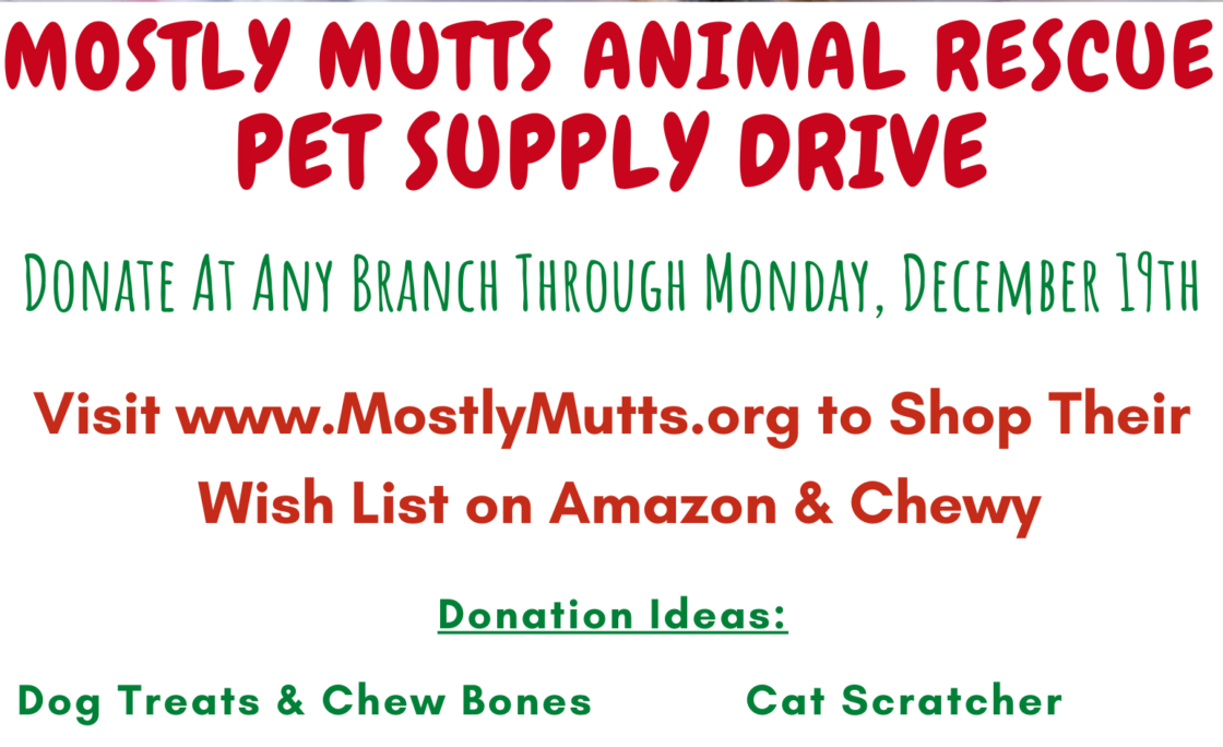Credit Union of Georgia Hosts Pet Supply Drive