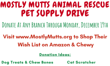 Credit Union of Georgia Hosts Pet Supply Drive