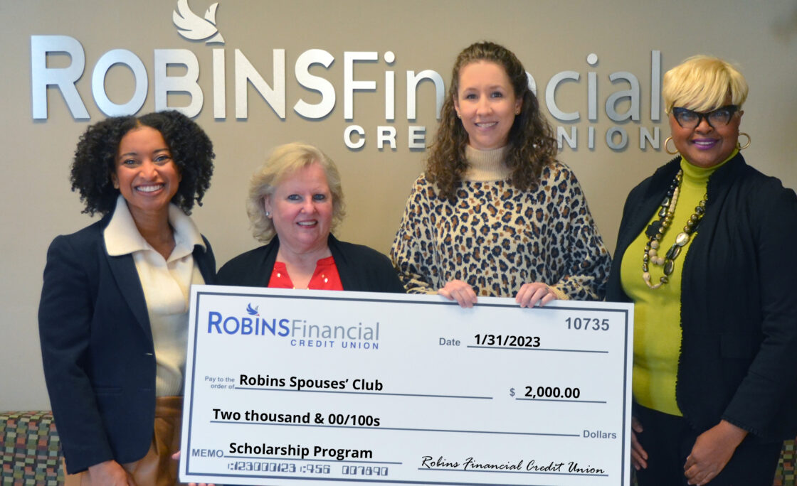 Robins Financial Sponsors Military Scholarships