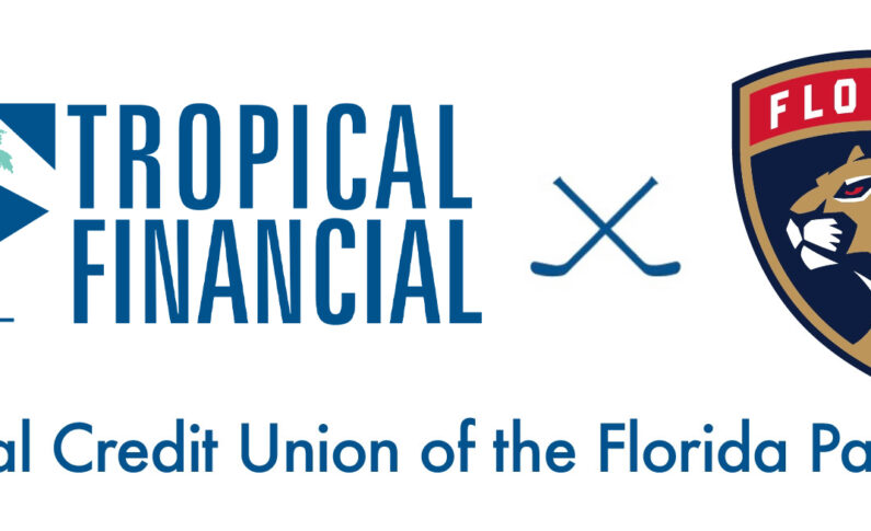 Tropical Financial Partners with Florida Panthers as “Official Credit Union” For 2022-23 Season