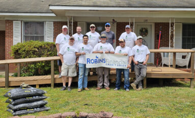 Robins Financial Credit Union Continues Support of  Rebuilding Together Warner Robins