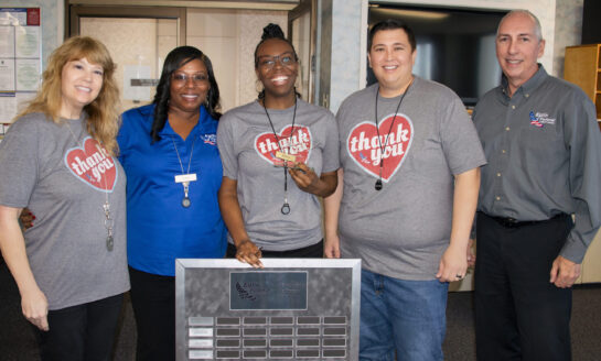 Kelsey Mitchell Receives Eglin Federal Credit Union's 5-Star Employee Award for the 1st Quarter