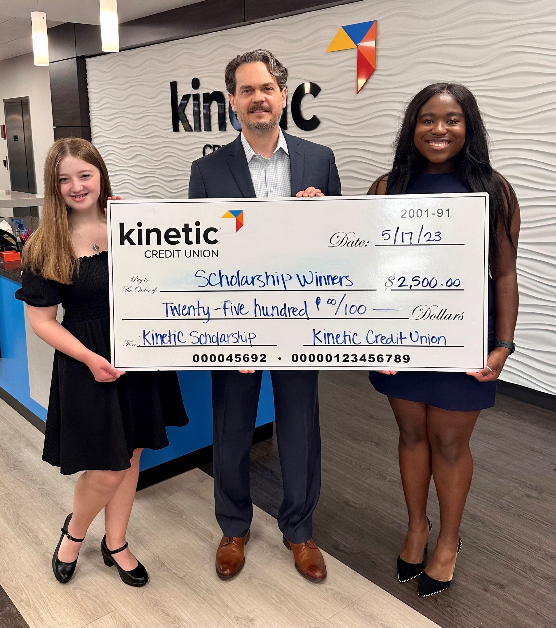 Kinetic Awards $5,000 in Annual College Scholarships to area Students