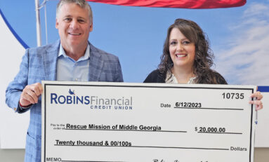 Robins Financial Credit Union Joins Forces with  Rescue Mission of Middle Georgia