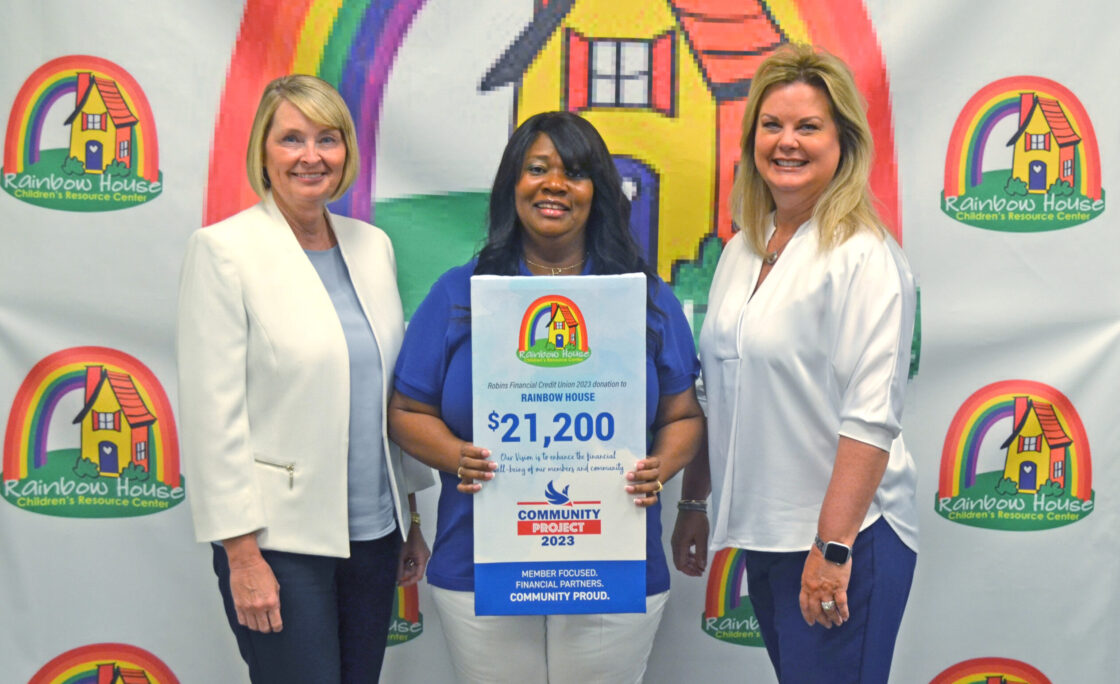 Robins Financial Credit Union Supports Local Community: Donates $200,000