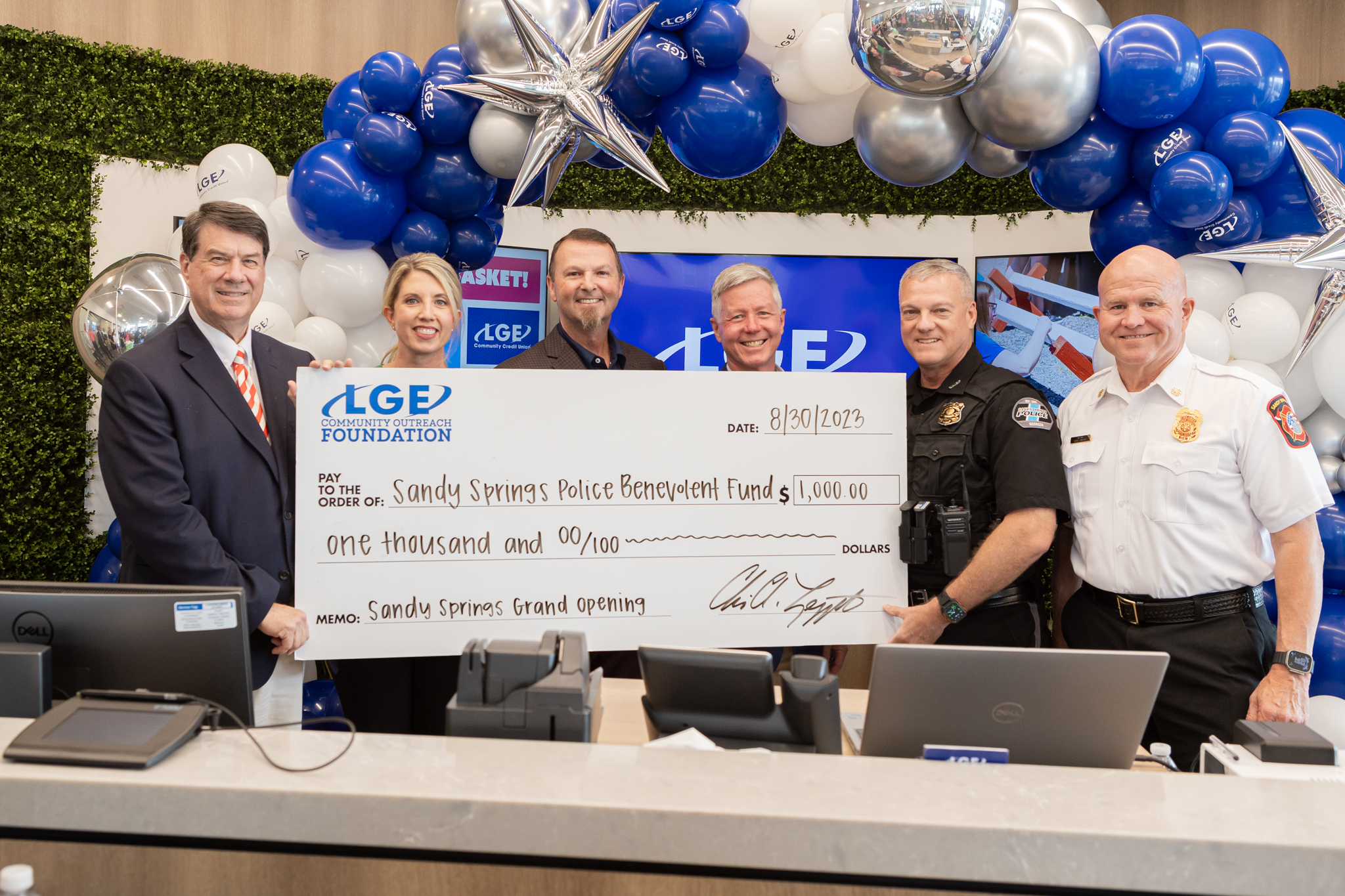 LGE Community Credit Union celebrates grand opening of Sandy Springs branch
