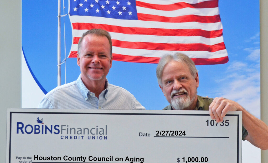 Robins Financial Credit Union Sponsors Local Charity Golf Tournament