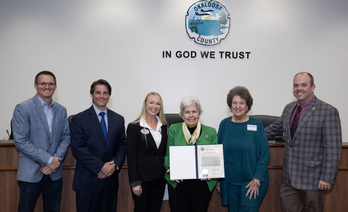 Okaloosa Saves Week and America Saves Week proclaimed for April 8-12, 2024 by the Okaloosa County Board of County Commissioners