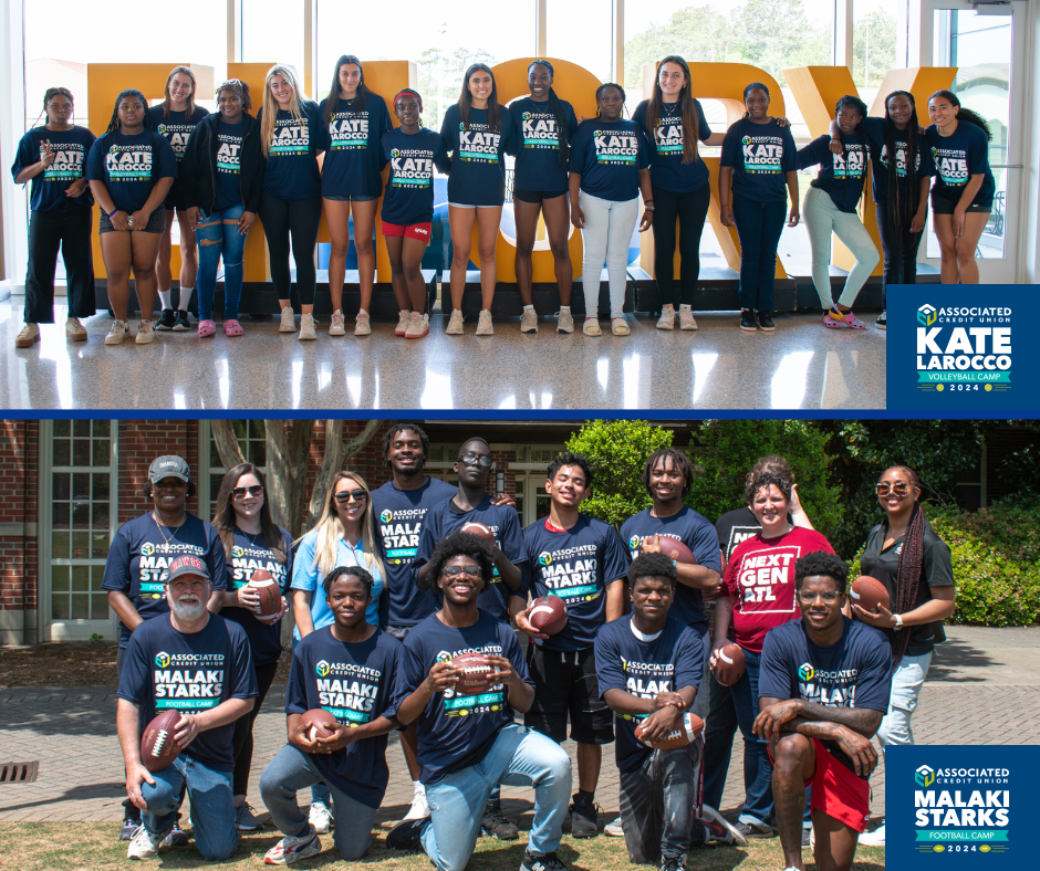 Associated Credit Union Hosts Traditionally Overlooked Students for College Tours & Sports Camps with Star Athletes