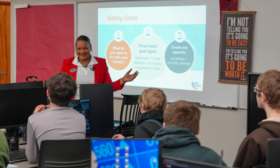 Eglin Federal Credit Union partners with Okaloosa County School District to bring financial literacy to high schools