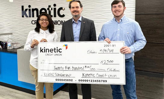 Kinetic Awards $5,000 in Annual College Scholarships to area Students