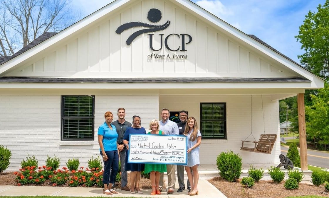 Alabama ONE Aspire Foundation Donates $30,000 to United Cerebral Palsy of West Alabama to Support Community Programs
