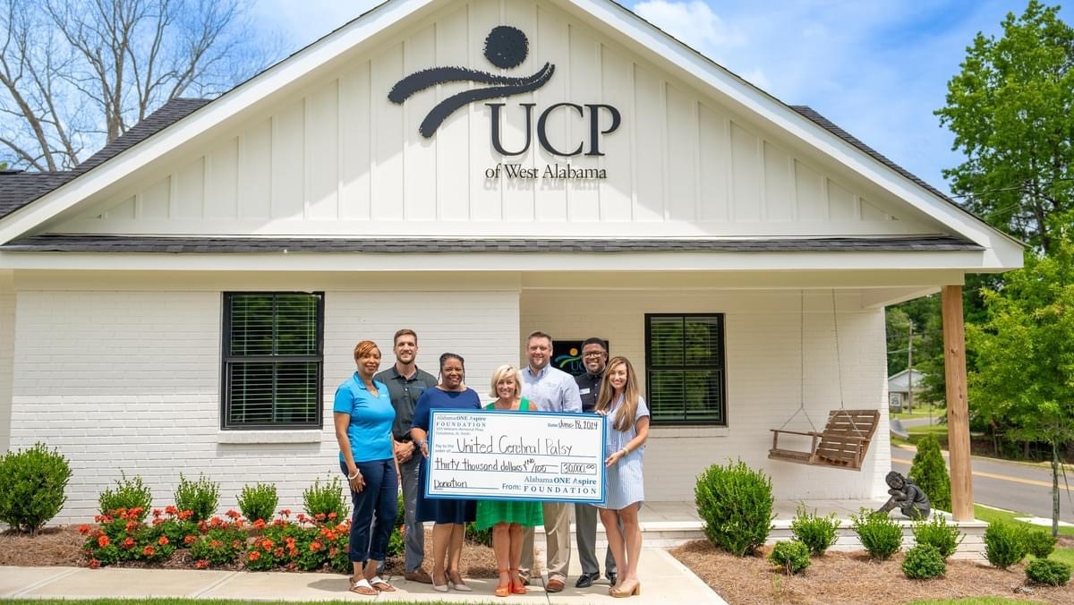 Alabama ONE Aspire Foundation Donates $30,000 to United Cerebral Palsy of West Alabama to Support Community Programs