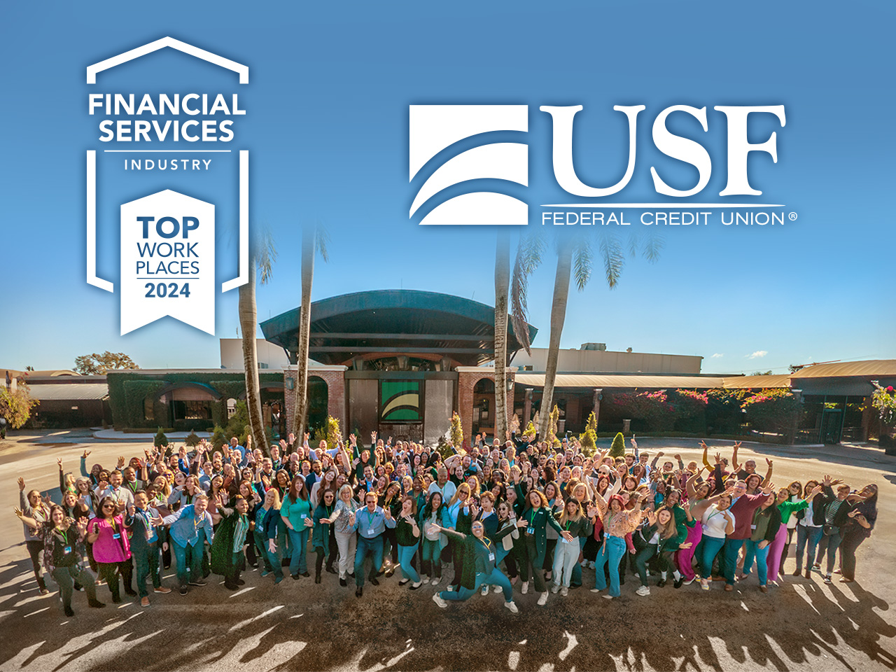 USF Federal Credit Union Wins 2024 Top Workplaces Award