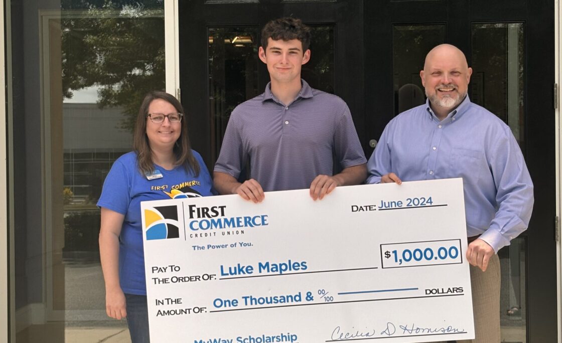 First Commerce Credit Union Powers Financial Futures by Awarding Four $1,000 MyWay Scholarships to Local Students