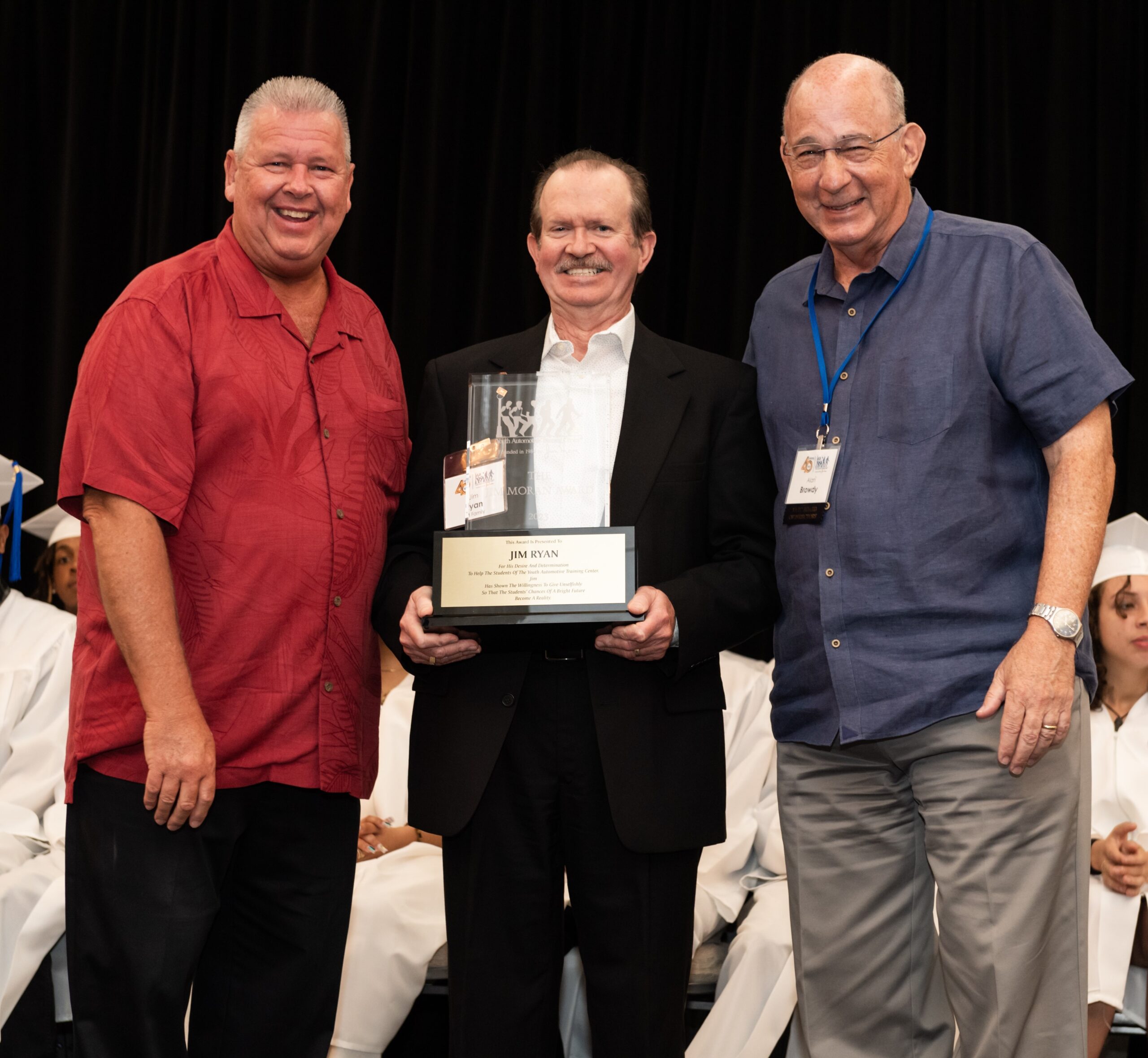JM Associates Federal Credit Union President, Jim Ryan, Receives 2024 Jim Moran Award Presented by Youth Automotive Training Center