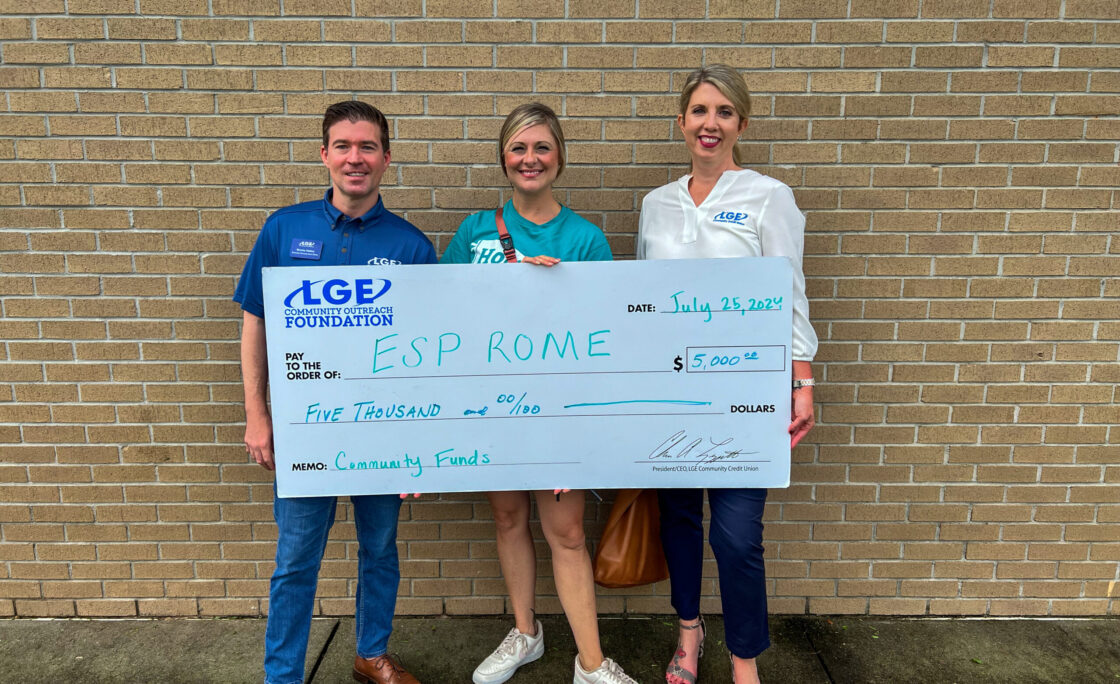 LGE Foundation donates $20,000 to nonprofits in northwest Georgia