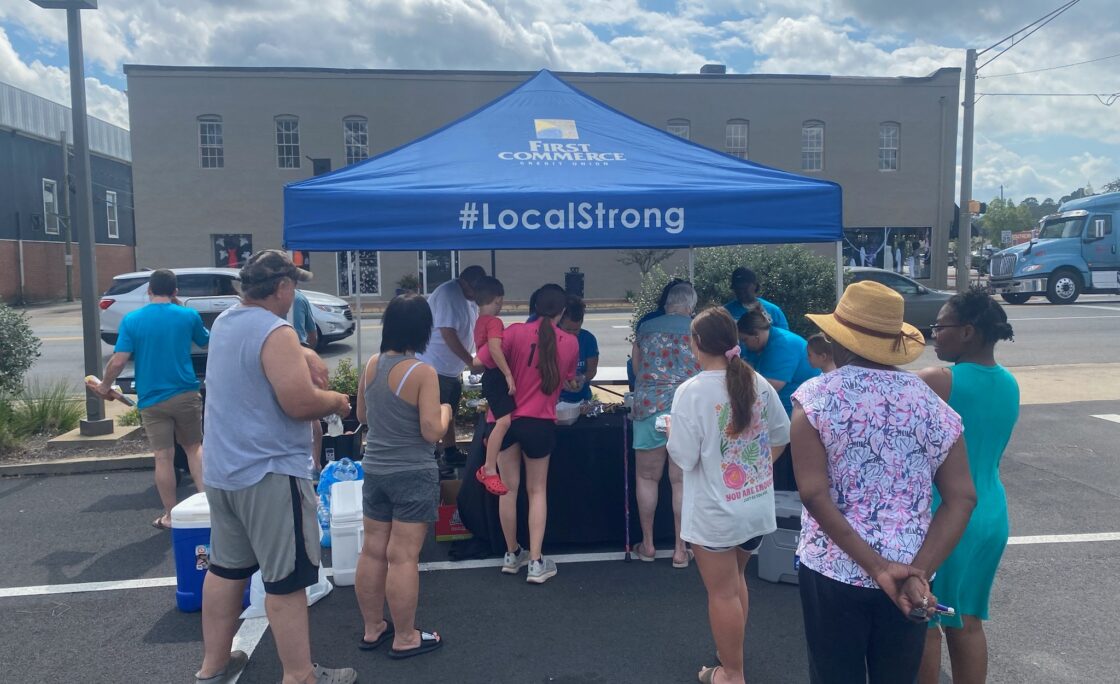 First Commerce Offers Relief Programs, Serves More Than 600 Hot Lunches in South Georgia Communities Impacted by Helene