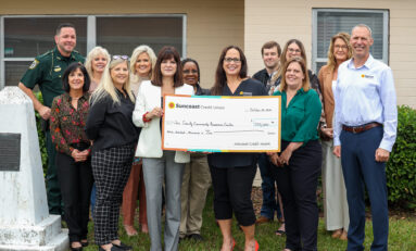 Tri-County Community Resource Center Receives Historic $100,000 Donation from Suncoast Credit Union