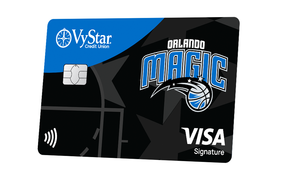 Score Big with the New Orlando Magic and VyStar Credit Union  Co-Branded Visa® Credit Card
