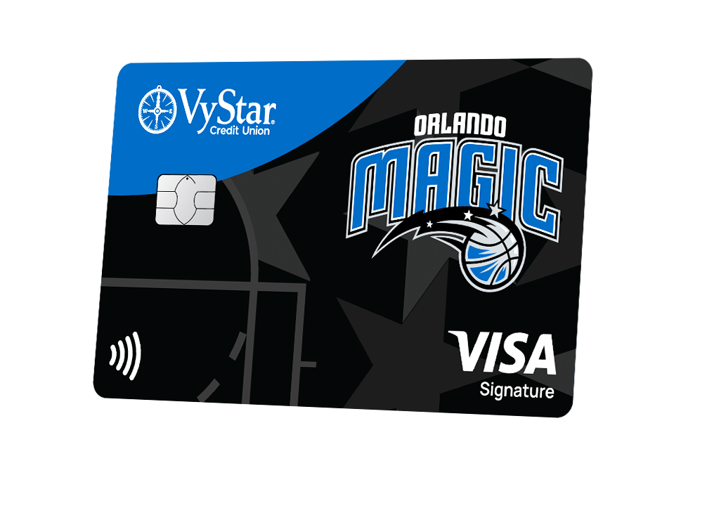 Score Big with the New Orlando Magic and VyStar Credit Union  Co-Branded Visa® Credit Card