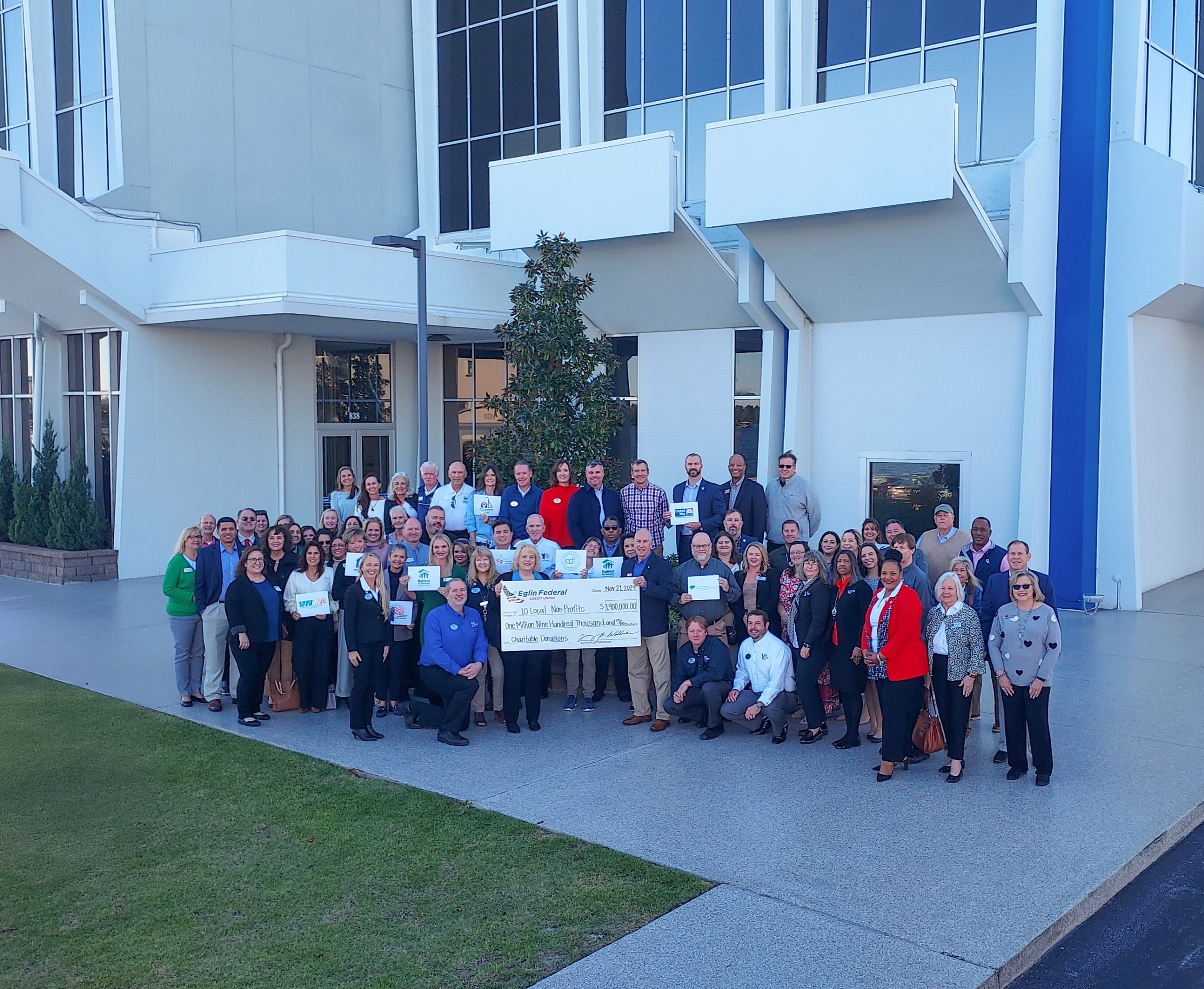 Eglin Federal Credit Union infuses $1.9 million into the community through local nonprofits
