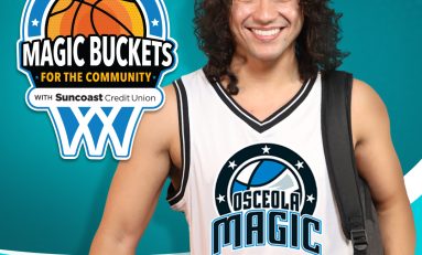 Suncoast Credit Union Expands Partnership with Osceola Magic with New “Magic Buckets for the Community” Program
