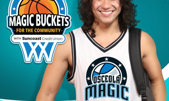 Suncoast Credit Union Expands Partnership with Osceola Magic with New “Magic Buckets for the Community” Program
